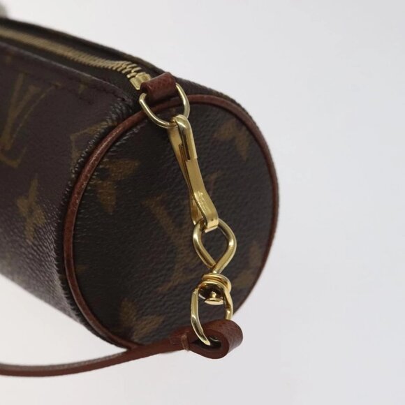 LOUIS VUITTON Monogram Papillon Pouch LV Auth - Picture 10 of 16